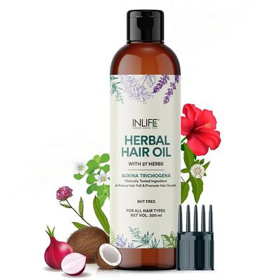 INLIFE Herbal Hair Oil 200 ml - Hair Oils