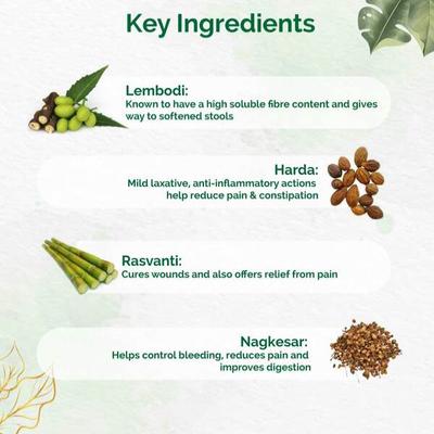 Dr.Vaidya's Herbopile Pills (Pack of 2 x 30's) - Speciality Medicines