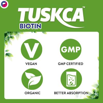 LifeZen Tuskca Biotin Effervescent Tablet - Berry 20's - Hair & Skin
