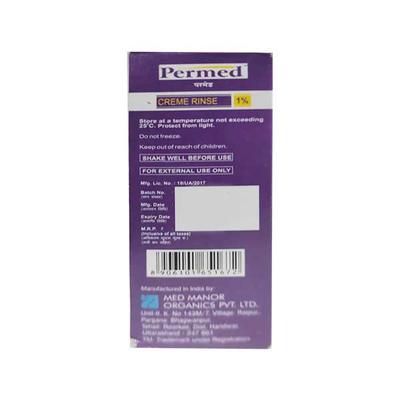PERMED Cream Rinse 120gm - Fungal Infections-Taa