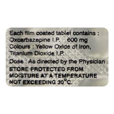 Oleptal 600mg Tablet 10'S - Epilepsy/Convulsion-Ant