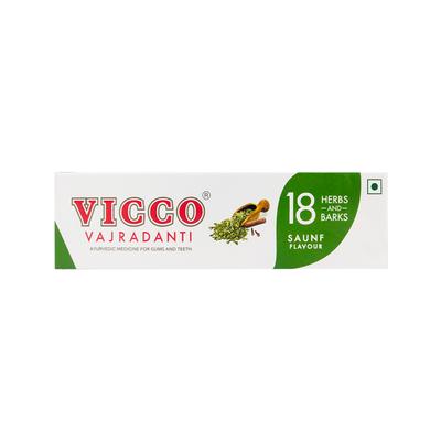 Vicco Vajradanti Ayurvedic Toothpaste - Saunf Flavour 160 gm - Toothpaste
