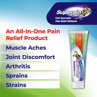 Supergin Instant Pain Relief Ointment 30 g - Balm/Ointments