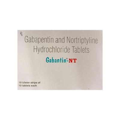 GABATIN NT 400 Tablet 10's - Neuropathic Pain-Dru