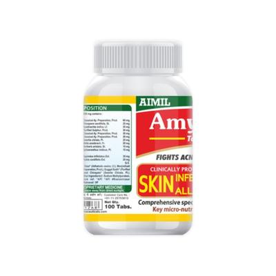 Aimil Amypure Tablet (Pack of 3 x 100's) - Health Products