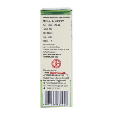 Baidyanath Anu Taila Nasal Drops 20 ml - Speciality Medicines