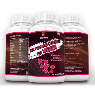 Neurapid Multivitamin Capsules For Women Veg Capsule 60's - Multi-Vitamins