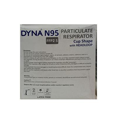 Dyna N 95 FFP2 S Particulate Respirator Cup Shaped Face Mask 1's - Face Mask