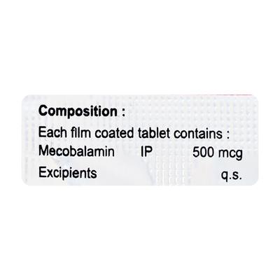 Mecoder 500mcg Tablet 10'S - Supplements-Vam