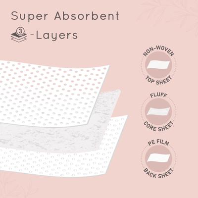 Pee Safe Disposable Maternity Pads (XXXL) 8's - Sanitary Napkins