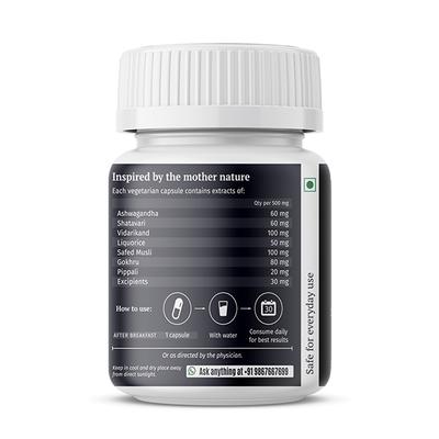 AADAR Power Build for Muscle Growth 500 mg Capsule (Pack of 2 x 30's) - General Health