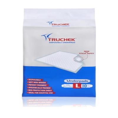 Truchek Disposable Underpads (60cm to 90cm) (L) - Adult Diapers & Pads