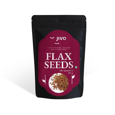 Jivo Flax Seeds 250 gm - Nutritional Bars