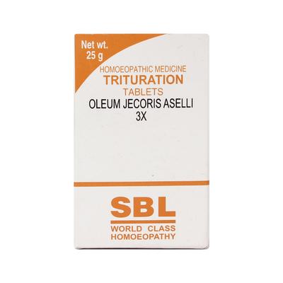 SBL Oleum Jac 3X Tablet 25 gm - Triturations (Homeo Tablets)