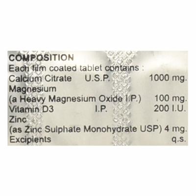 CALGROW Tablet 10's - Supplements-Cal