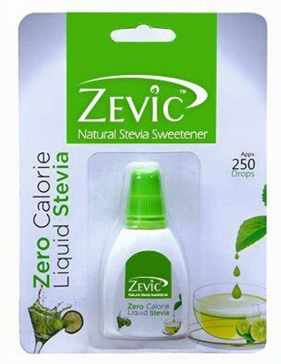 Zevic Stevia Zero Calorie Liquid 15 ml - Sugar Substitutes (Fitness)