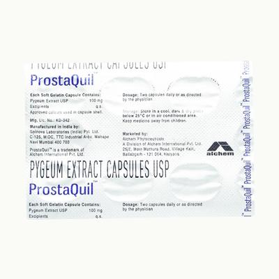 Prostaquil Capsule 10'S - Bladder And Prostate Disorders-Dru