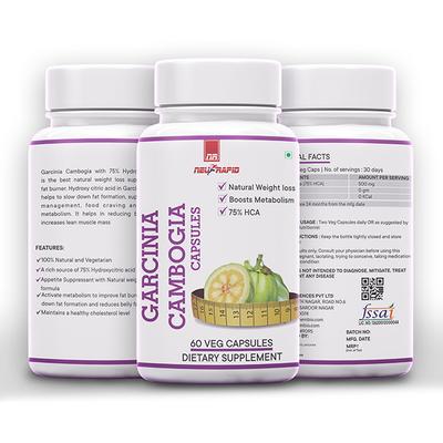 Neurapid Garcinia Cambogia Veg Capsule 60's - Herbal Dietary Supplement