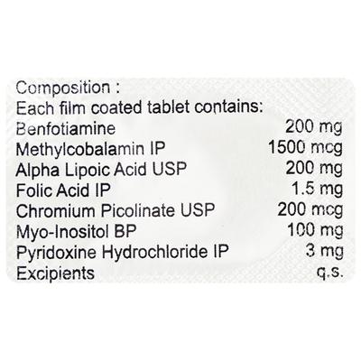 BENFOTABS Tablet 10's - Supplements-Vam
