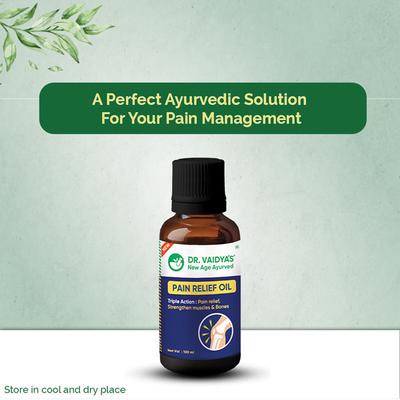 Dr.Vaidya's Pain Relief Oil 100 ml - Pain Relief (Ayush)