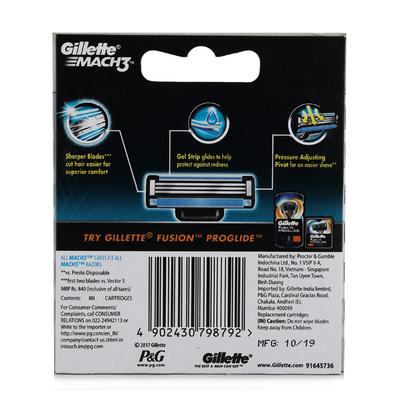 Gillette Mach 3 Cartridges 8's - Shavers