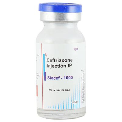 STACEF 1gm Injection 1's - Bacterial Infections-Cep