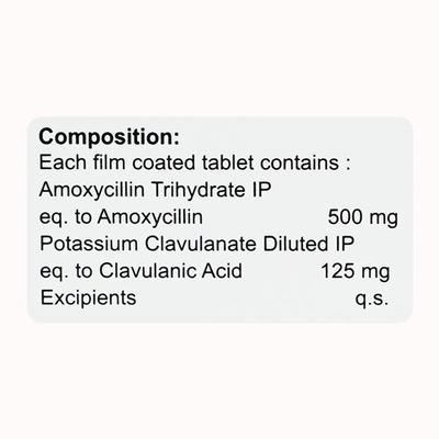 Cavmox 625mg Tablet 6'S - Bacterial Infections-Pen