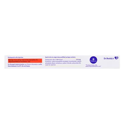 Cresp 25Mcg Injection(Pfs) 0.42ml - Haematopoiesis-Hae