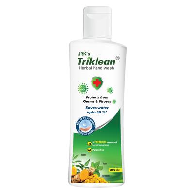 Dr. JRK's Triklean Herbal Hand Wash Liquid 200 ml - Dr. Jrk