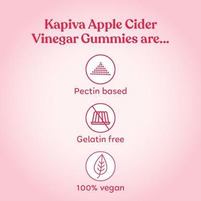 Kapiva Apple Cider Vinegar Gummies 60's - Health Products