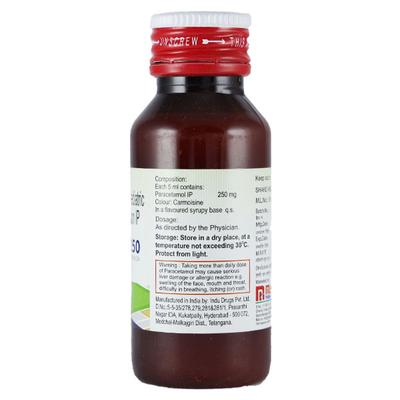 ONPAR 250 Oral Suspension 60ml - Fever-Ana