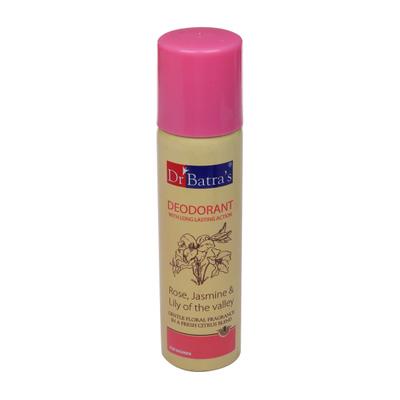 Dr Batra's Deodorant Combo for Men & Women (Oceanic Breeze 150 ml + Rose, Jasmine & Lily of Valley 150 ml) - Deodorants/Roll-Ons