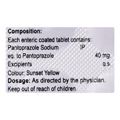 PANCOLY 40 Tablet 15's - Ulcer/Reflux/Flatulence-Aaa