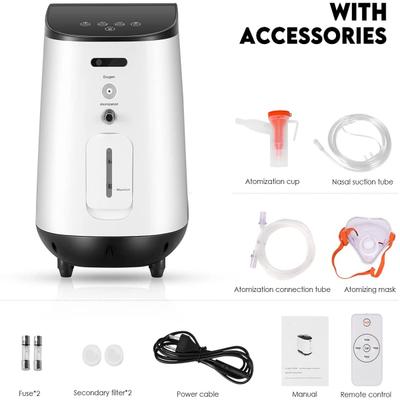 Vandelay Portable Oxygen Concentrator (1-7LPM) - Oxygen Cylinder