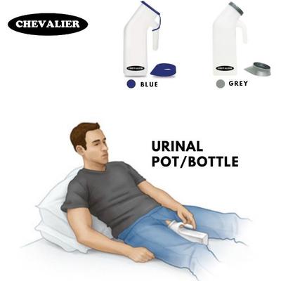 Chevalier Urine Pot for Adult - Grey - Urology Supplies
