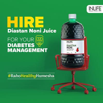 INLIFE Diastan Noni Juice 1 Ltr - Diabetes (Fitness)