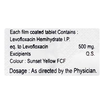 DIOLOF 500 Tablet 5's - Bacterial Infections-Qui