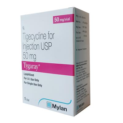 Tygaray 50mg Injection 1'S - Bacterial Infections-Tet
