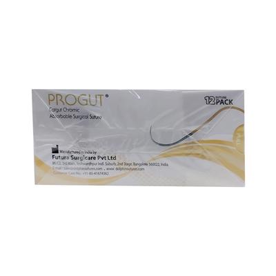 Dolphin Progut Catgut Chromic Suture (FS 4241) (2-0) (76 cm) 1's - Sutures