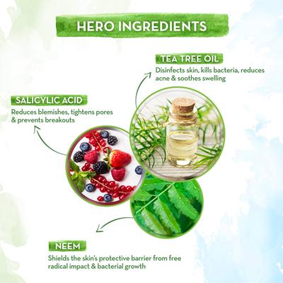 Mamaearth Foaming Face Wash - Tea Tree 150 ml - Face Wash & Cleansers