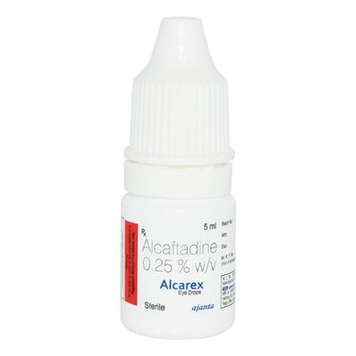 Alcarex Eye Drops 5ml 1's - Eye conditions-Oph