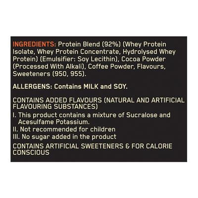 Optimum Nutrition (ON) 100% Whey Gold Standard Powder - Mocha Cappuccino 5 lb - Whey Proteins