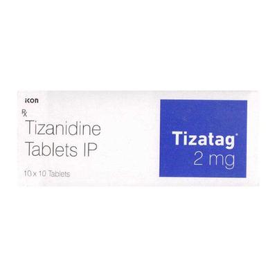 TIZATAG 2mg Tablet 10's - Muscle Cramps/Spasticity-Mus