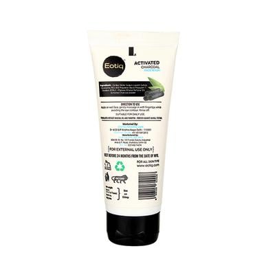 Eotiq Face Wash - Activated Charcoal 100 ml - Face Wash & Cleansers