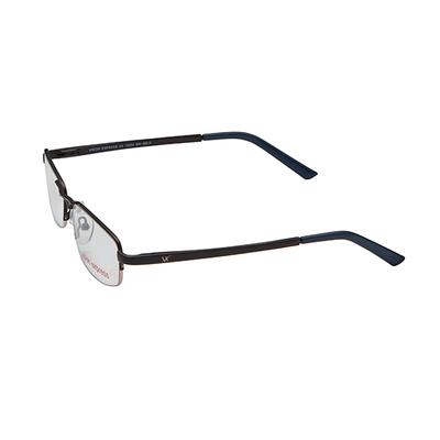 Vision Express 12004 Shiny Black Rectangle Eyeglasses (Including Anti-Reflective Coating Lens) 1's - Wearables Eye Glasses