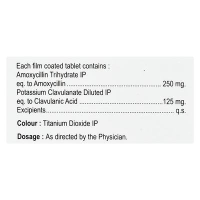 LACTOCLAAV 375 Tablet 10's - Bacterial Infections-Pen
