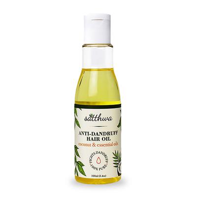 Satthwa Anti-Dandruff Hair Oil - Coconut & Essential Oils 100 ml - Hair Oils