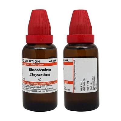 Dr.Willmar Schwabe Rhododendron Chrysanthum  Liquid 30 ml Online at  Discounted Price | Netmeds
