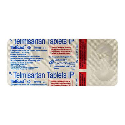 Telicad 40mg Tablet 10'S - Hypertension-Ang