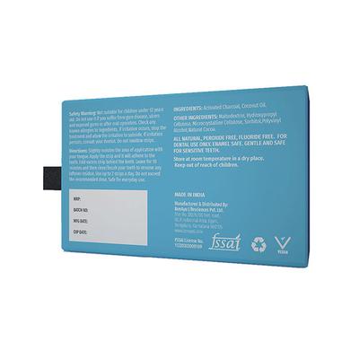 BonAyu Teeth Whitening Dissolving Strips - Activated Charcoal Coconut Oil 30's - Mouth Refreshners